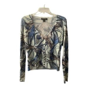 Motive Lightweight V-Neck Sweater Top Small